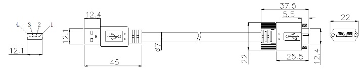 USB3.0（高柔）